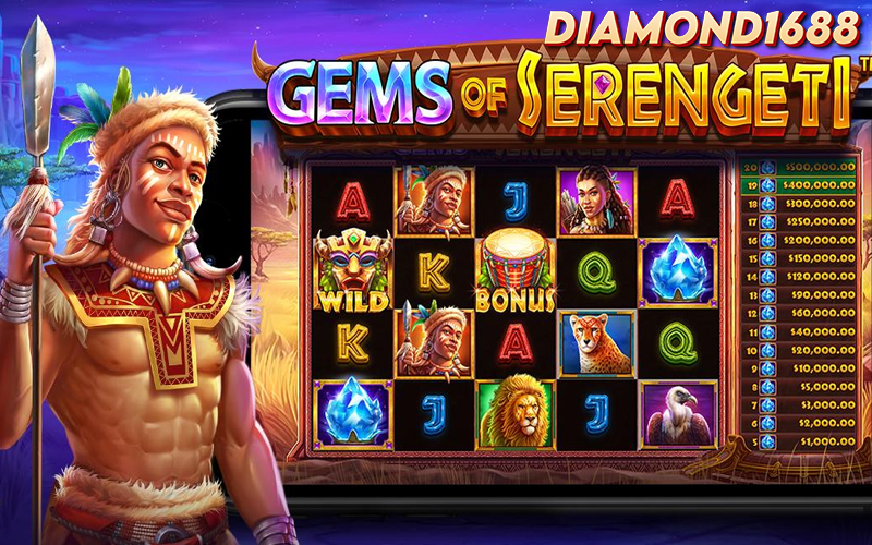 Menangkan Besar di Slot Gems Of Serengeti!