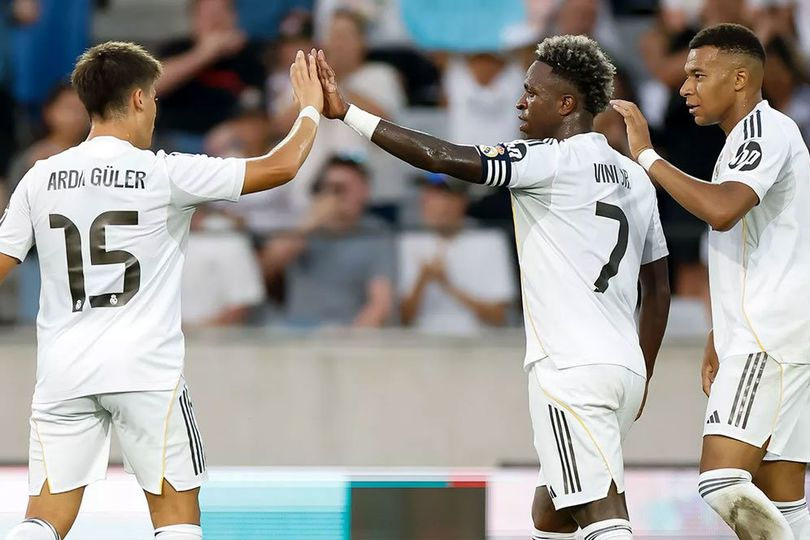 Rapor Pemain Real Madrid vs WSG Tirol: Eder Militao Comeback, Mbappe Tajam, Guler Menari-nari